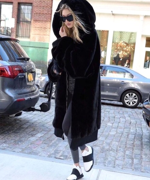 コート アウター 「CANVAS＋」中綿キルティングフェイクファーロング