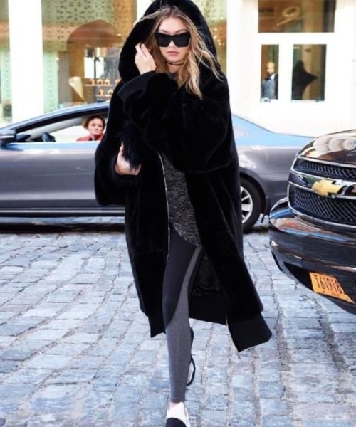 コート アウター 「CANVAS＋」中綿キルティングフェイクファーロング