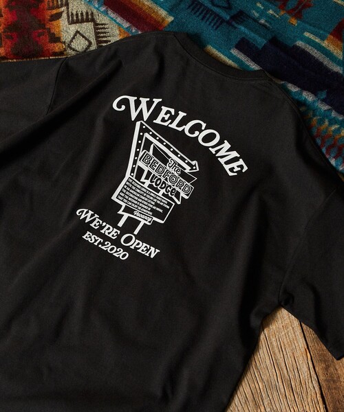 「FREAK'S STORE」 半袖Tシャツ LARGE ホワイト メンズ_画像2