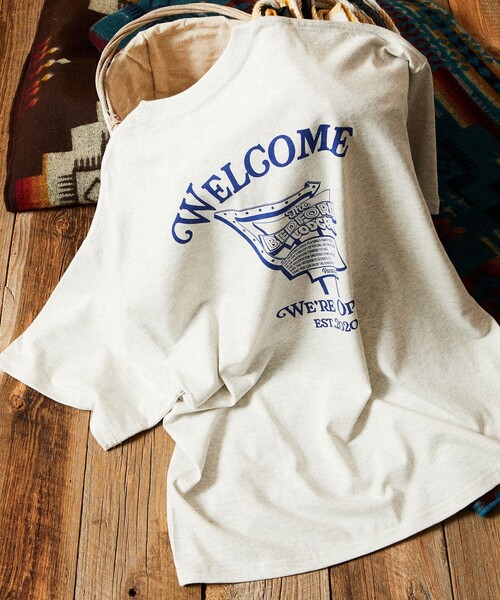 「FREAK'S STORE」 半袖Tシャツ LARGE ホワイト メンズ_画像10