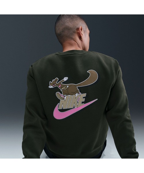 NIKE（ナイキ） トレーナー スウェット クラブ BB ネオ バーシティ L/S