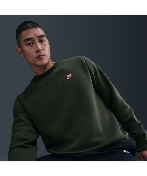 NIKE（ナイキ） トレーナー スウェット クラブ BB ネオ バーシティ L/S