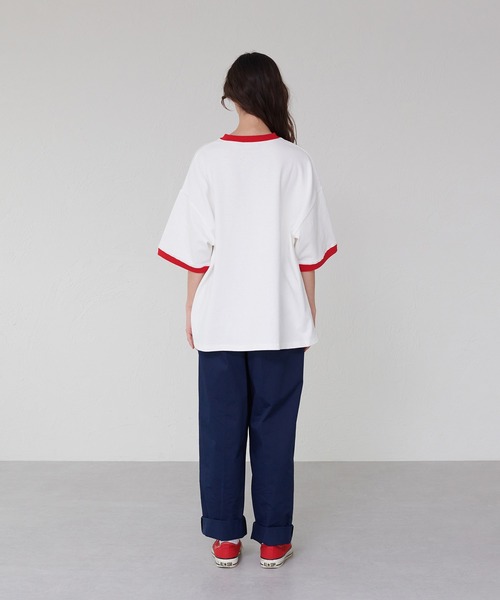 「ONCILY」 半袖Tシャツ SMALL ブルー メンズ_画像9