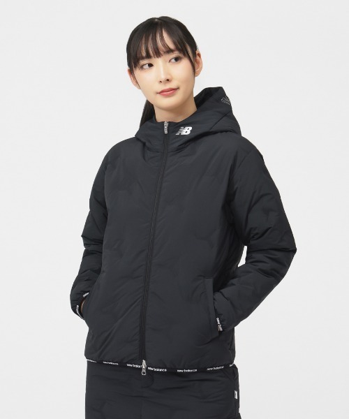 【未使用】ニューバランス new balance ダウンジャケットOレディース黒 New Balance（ニューバランス） ダウンコート ダウンジャケット New