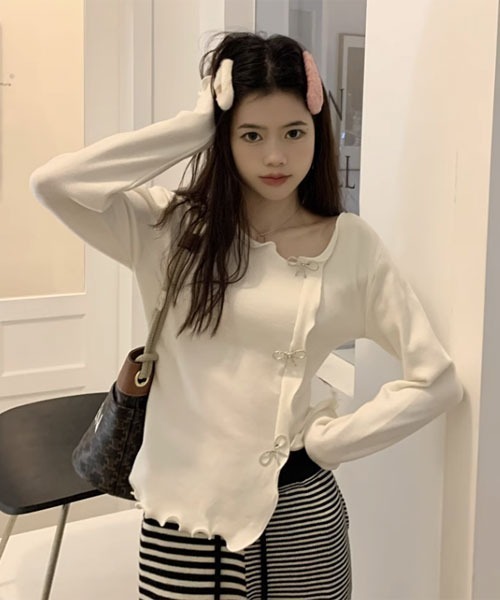 VIBGYOR Women ニット セーター 「Mayree」アシンメトリー メロウ 