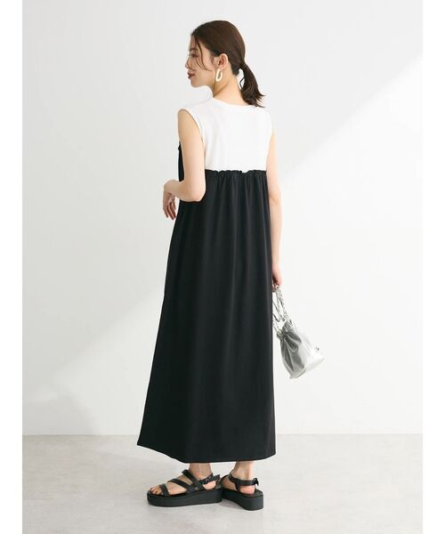 「Sugar spoon」 ノースリーブワンピース FREE チャコールグレー レディース_画像7