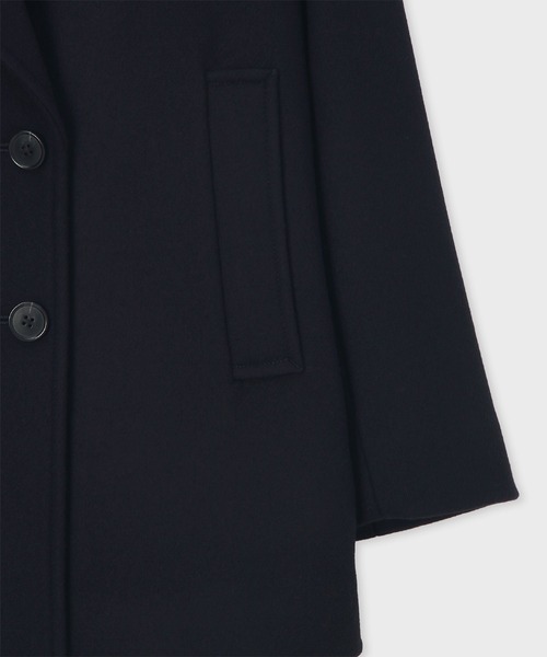 ★PS Paul Smith★ピーコート★ブラック Paul Smith（ポール・スミス） ピーコート ダブルブレスト 長袖 ウール