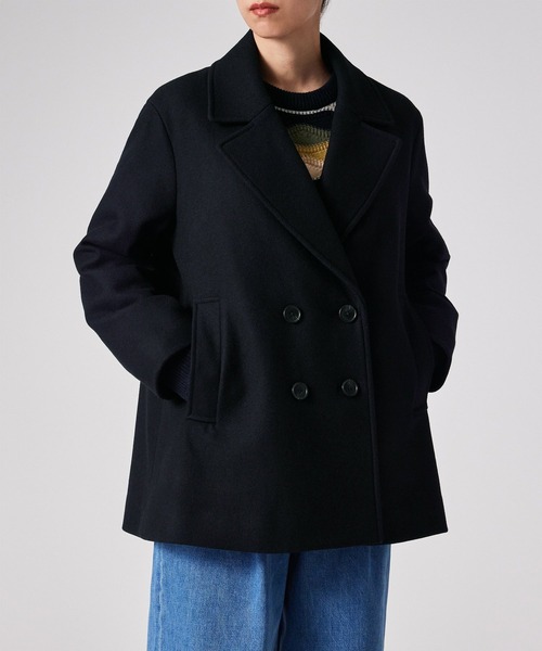 PS Paul Smith ピーコート pコート ウィメンズ ウールカルゼ ショート