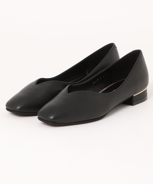 「HIMIKO」 パンプス 24.5cm オレンジ レディース_画像4