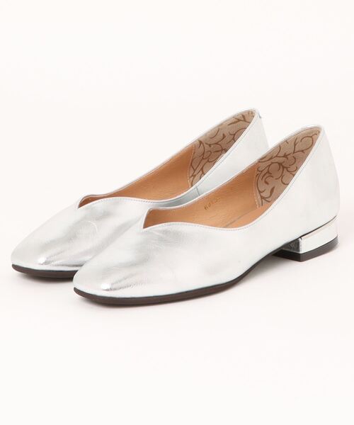 「HIMIKO」 パンプス 24.5cm オレンジ レディース_画像9