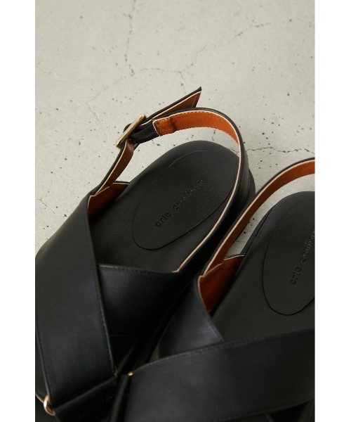 「crie conforto」 フラットサンダル LARGE アイボリー レディース_画像5