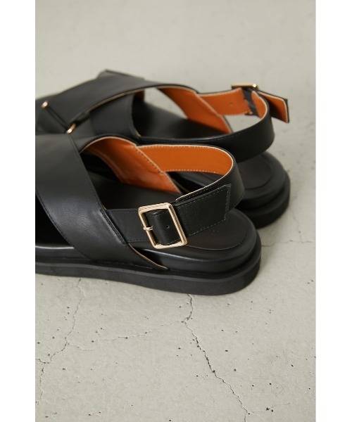「crie conforto」 フラットサンダル LARGE アイボリー レディース_画像8