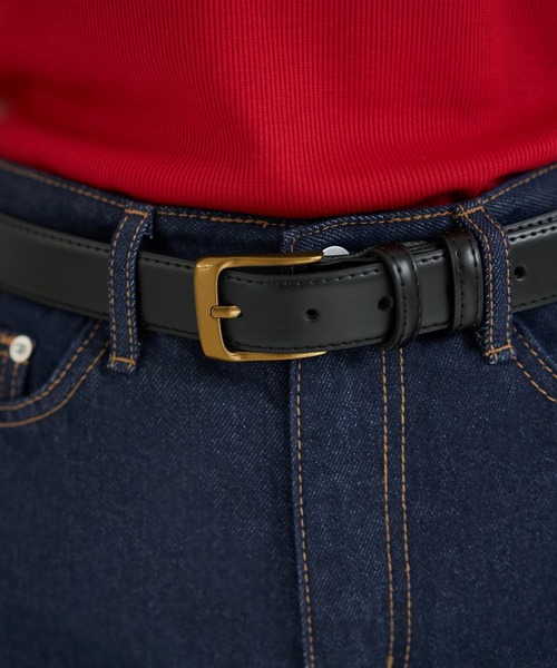 STYLE DELI（スタイルデリ） ベルト 「DELI by」ミニマルリアルレザー