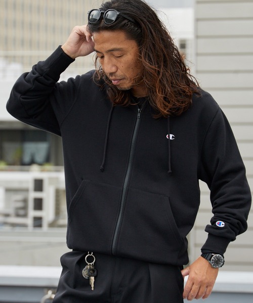 最終価格 スタカリ × Champion 24AW ZIP HOOD SWEAT スタカリ