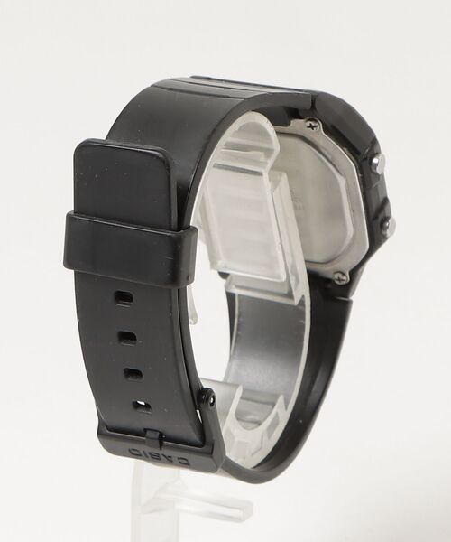 「CASIO」 デジタル腕時計 FREE ブラック×ブルー レディース_画像2