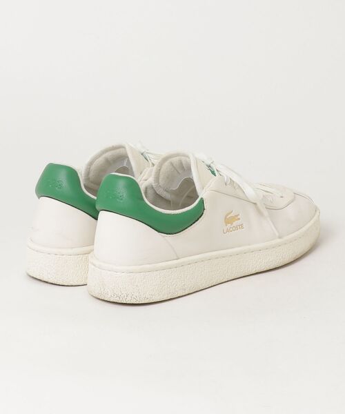 「LACOSTE」 ローカットスニーカー 39 ホワイト メンズ_画像2