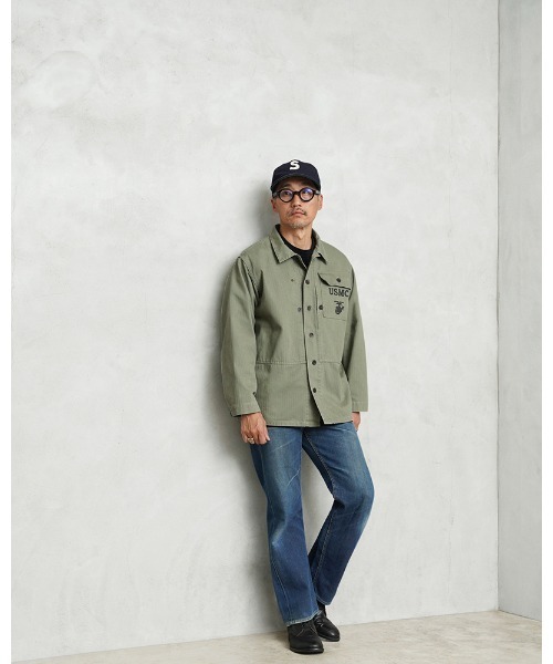 WAIPER.inc カバーオール 米軍 1940's U.S.M.C. P-44 HBT