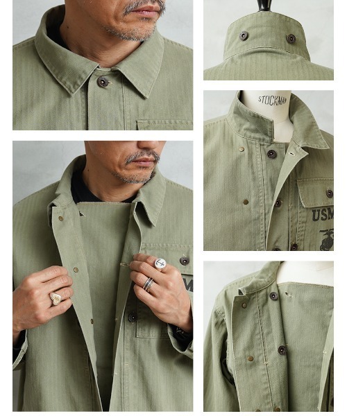 WAIPER.inc カバーオール 米軍 1940's U.S.M.C. P-44 HBT