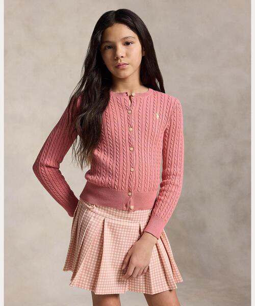 Polo Ralph Lauren Childrenswear カーディガン ミニケーブル コットン