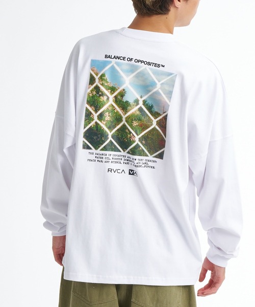 RVCA（ルーカ） tシャツ メンズ THRU VIEW LT ロンT 「2026年春夏