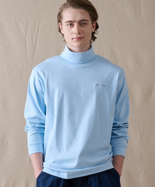 Eddie Bauer（エディーバウアー） tシャツ スムース タートルネック