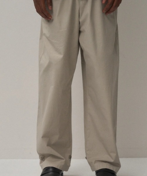 ATON（エイトン） ワイドパンツ パンツ (エイトン)LIGHT TC GABARDINE
