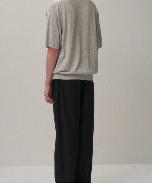 ATON（エイトン） ワイドパンツ パンツ (エイトン)LIGHT TC GABARDINE