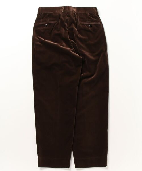 「Steven Alan」 スラックス 3 ダークブラウン メンズの画像