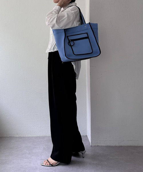 「PAPILLONNER」 2WAYバッグ FREE チャコールグレー レディース_画像8