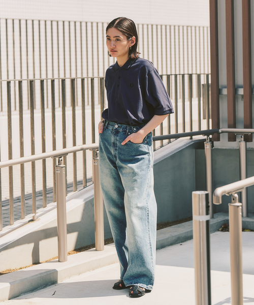 ポロシャツ FRED PERRY / フレッドペリー417別注 Crepe Pique Shirt メンズの画像