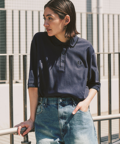 ポロシャツ FRED PERRY / フレッドペリー417別注 Crepe Pique Shirt メンズの画像