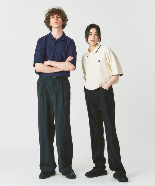 ポロシャツ FRED PERRY / フレッドペリー417別注 Crepe Pique Shirt メンズの画像