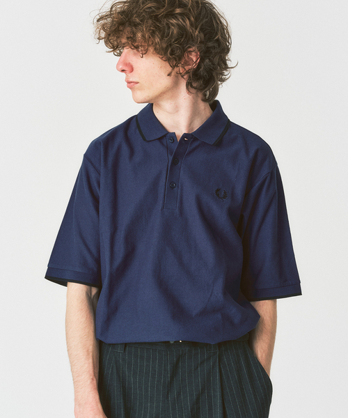 ポロシャツ FRED PERRY / フレッドペリー417別注 Crepe Pique Shirt メンズの画像