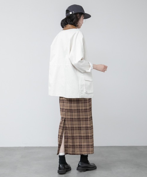 HEILIS（ヘイリス） カバーオール レザーカラーカバーオール 