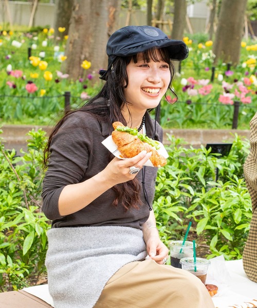 【L.M.Yさん専用】CA4LA 帽子 2点セット VICTIM × CA4LA [ヴィクティム×カシラ] LEATHER B.B CAP ＜レザー