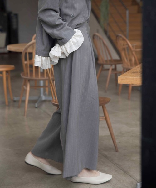 LEPSIM（レプシィム） ワイドパンツ パンツ 「オフィスライン