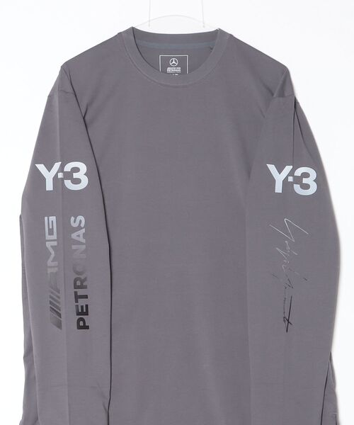 Y-3 tシャツ MERCEDES - AMG PETRONAS FORMULA 1 TEAM CHAOS LOGO LONG