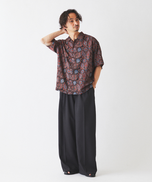 Wrangler（ラングラー） ワイドパンツ スラックス 別注 3タック