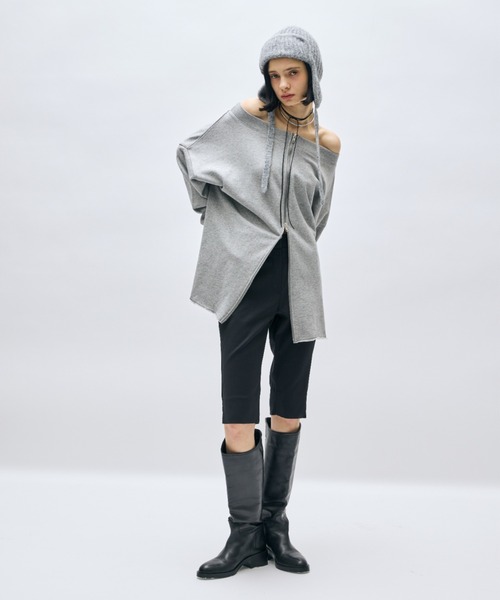 「AIC.」 ニットキャップ FREE ネイビー レディース_画像8