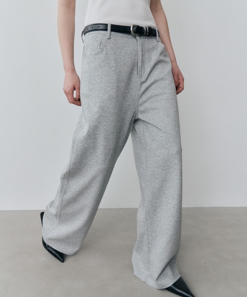 HANNE パンツ ストレートジャージパンツ レディース : ZOZOTOWN Yahoo