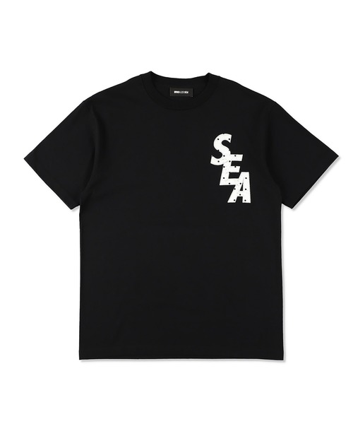 WIND AND SEA コラボ MONOGRAM PRINT T-SHIRT WIND AND SEA（ウィンダンシー） tシャツ DOT SEA S/S TEE メンズ