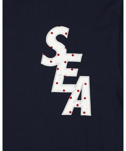 WIND AND SEA（ウィンダンシー） tシャツ DOT SEA S/S TEE レディース
