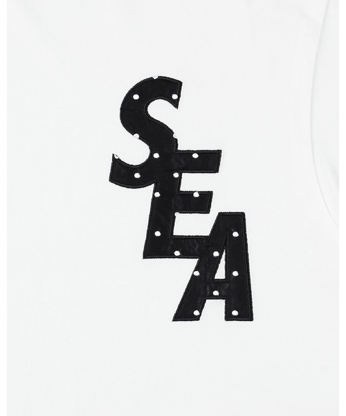 WIND AND SEA（ウィンダンシー） tシャツ DOT SEA S/S TEE レディース