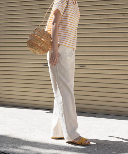「URBAN RESEARCH DOORS」 デニムパンツ MEDIUM インディゴブルー レディース_画像5