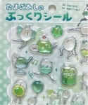 ステッカー たまごあしのぷっくりクリアシール ...の詳細画像2