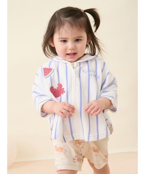 ジェラピケ　11点セット gelato pique（ジェラートピケ） uvカット ベビー 「BABY」ストライプ