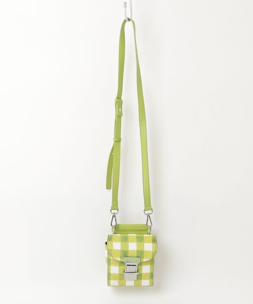 「MSGM」 2WAYバッグ ONE SIZE ライム レディース