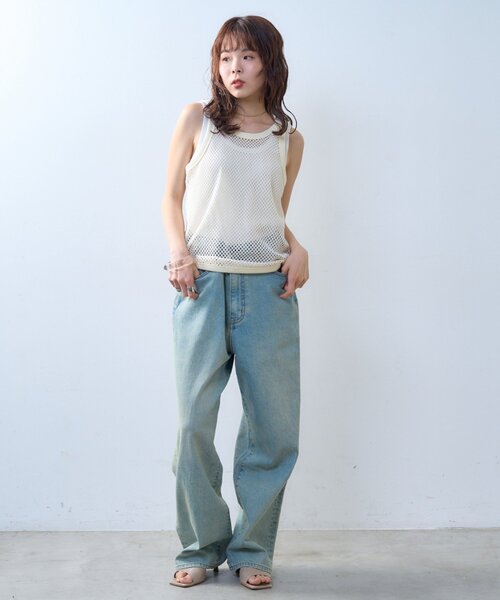 CIAOPANIC TYPY（チャオパニックティピー） タンクトップ ノースリーブ