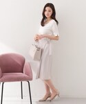 tシャツ 「接触冷感」スクエアネックワイドリブ...の詳細画像3