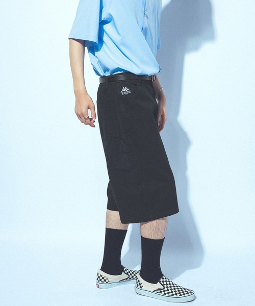 Kappa（カッパ） ワイドパンツ ハーフパンツ パンツ 短パン 「Kappa